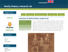Tablet Screenshot of familyhistory-uk.net